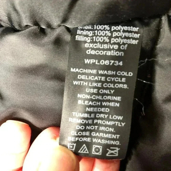 Nautica Winter Jacket Hooded Black Size 2T - Picture 8 of 16